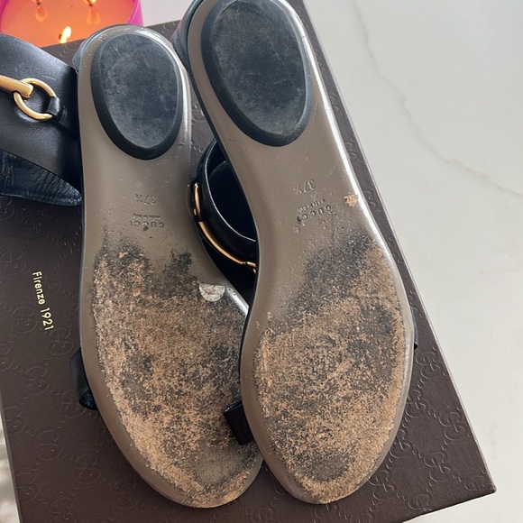 Gucci Gladiator Sandals size 37.5 - Picture 4 of 4